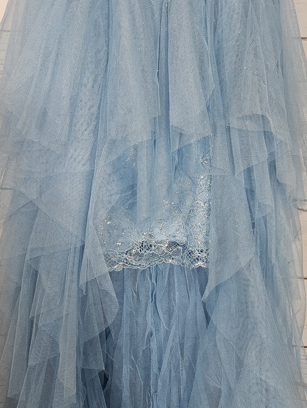 For Love & Lemons | Rosario Blue Bustier Maxi Dress - Picture 6 of 9